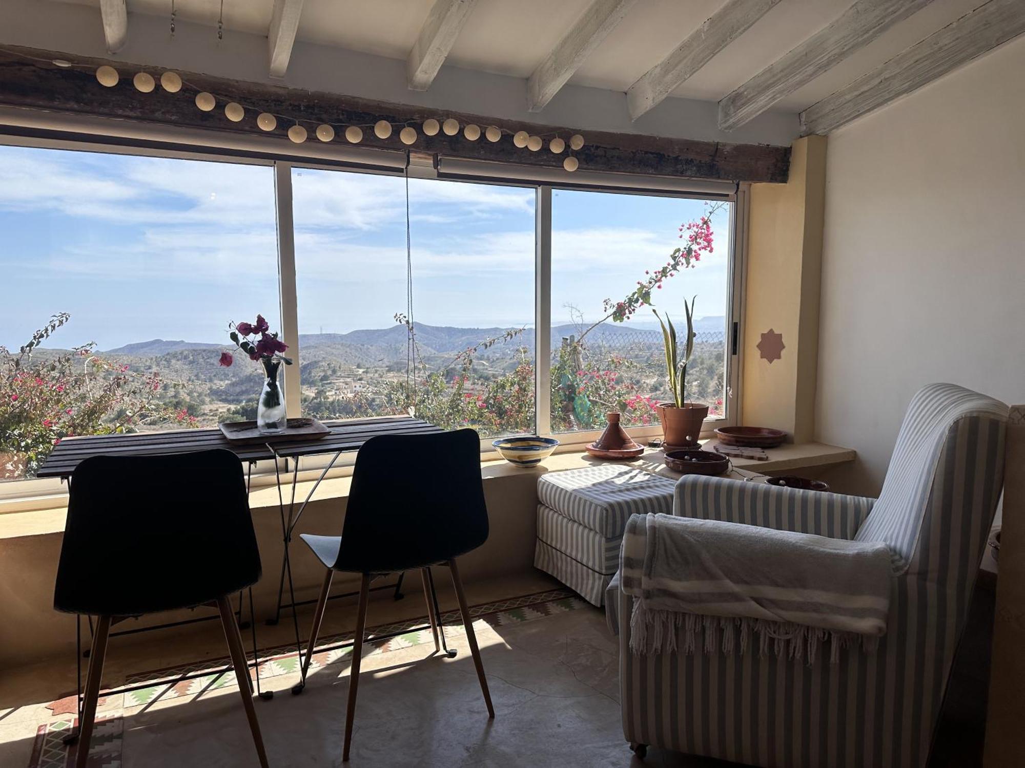 Casa Con Vistas Al Mar Y Patio De Buganvillas Aigues Esterno foto