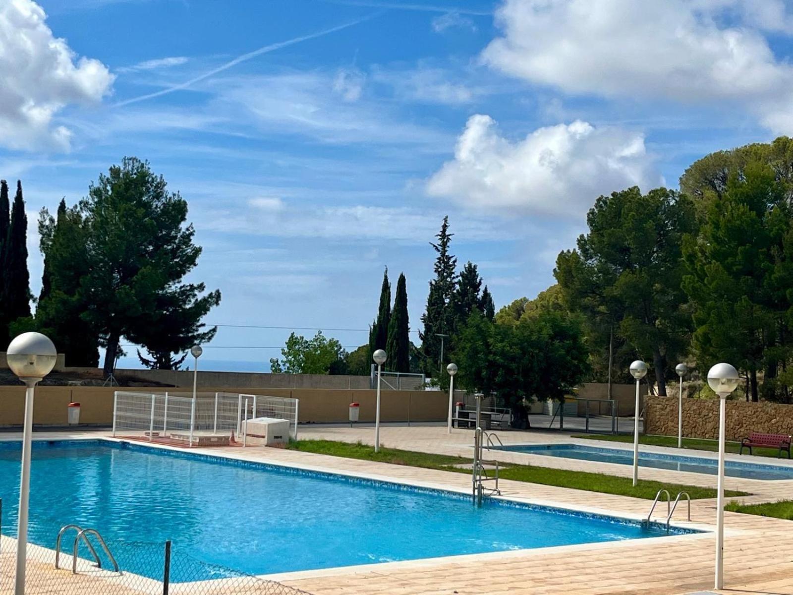 Casa Con Vistas Al Mar Y Patio De Buganvillas Aigues Esterno foto